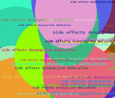 side effects doxycycline medication